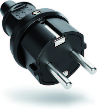 Prise Schuko 230 V Temps de charge environ 3 heures