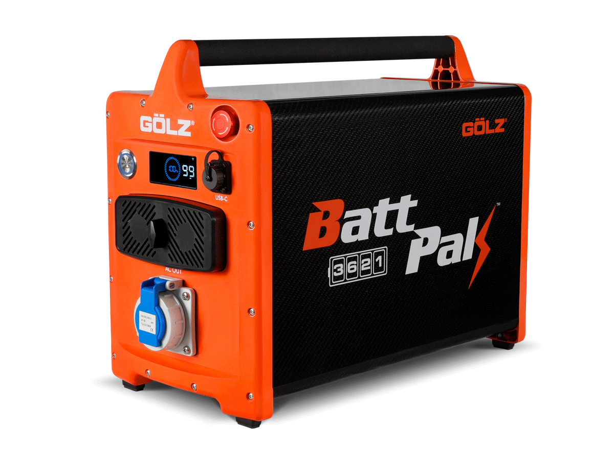 GÖLZ lance la nouvelle station de batterie portable BattPak 3621, la nouvelle génération d'alimentation électrique mobile.